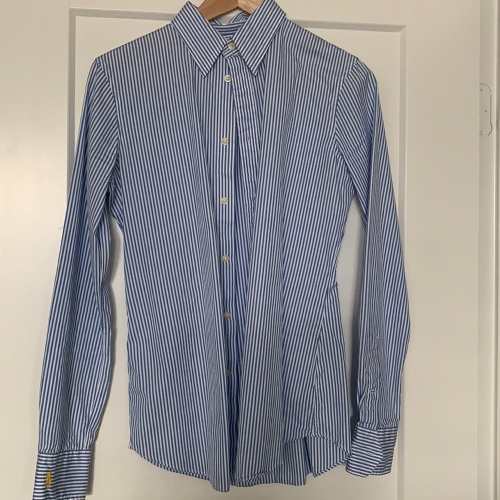 polo Ralph Lauren custom fit striped shirt